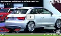 Premium bei den Kleinwagen: Weltpremiere des Audi A1 in Genf
