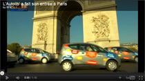 Video: Carsharer Autolib lässt erste Bollore Bluecar Elektroautos durch Paris rollen
