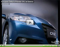 Die europäische Version des Honda CR-Z Hybrid