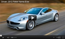 Testfahrten mit dem 2012er Fisker Karma EVer
