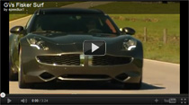 Video: Der Fisker Surf auf der Strasse