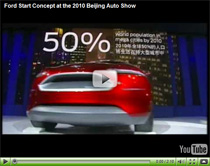 Stylischer Kleinstwagen Ford Start Concept auf der China Auto Show