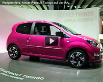 Video: Weltpremiere des neuen Renault Twingo auf der IAA 2011