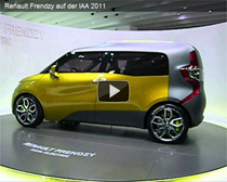 Video: Elektroauto Renault Frendzy auf der IAA 2011