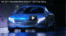 Video: Premiere des Mercedes F 125! mit F-Cell Plug-in Hybridantrieb