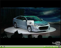 Hyundai Sonata Hybrid wird auf der New York Auto Show enthüllt