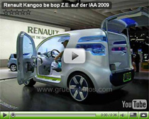 Renault Kangoo be bop Z.E. auf der IAA 2009