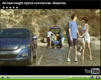 Honda Insight Hybrid Werbespot – Ein Tag am Strand