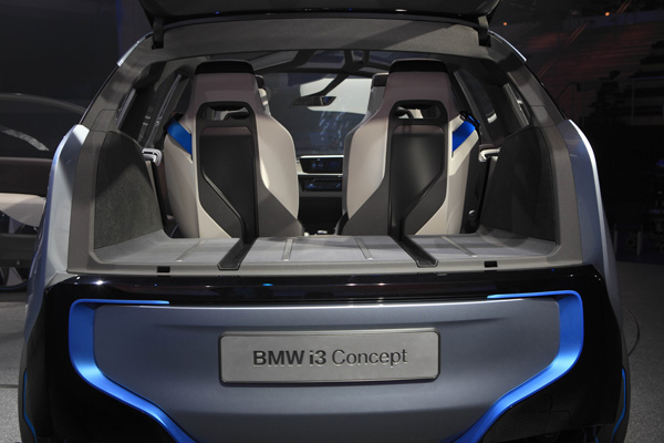 BMW i3 Concept - Kofferraum