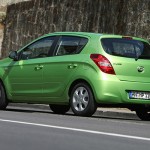 Hyundai i20 blue 1.4 CRDi