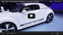 Volkswagen E-Bugster Concept: Neuer Käfer mit Elektroantrieb