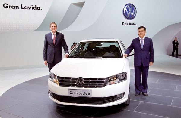 Volkswagen auf der Auto Shanghai 2013