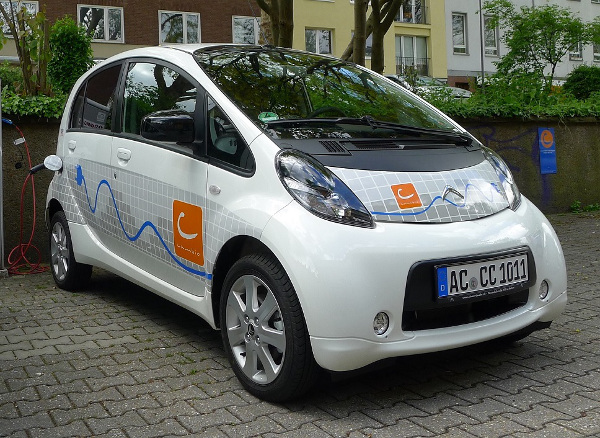 Cambio CarSharing Aachen mit neuem Elektroauto Citroen C-Zero