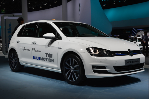 VW Golf TGI BlueMotion auf der IAA 2013