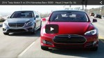 Video: Tesla Model S vs Mercedes-Benz S550