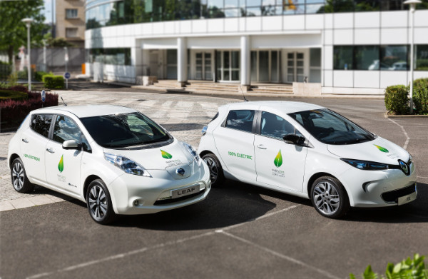 Nissan LEAF und Renault ZOE für COP21