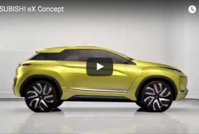 Mitsubishi eX Concept: Der elektrische Crossover im Video
