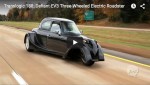 Video: Defiant EV3 Elektroauto mit 3 Rädern