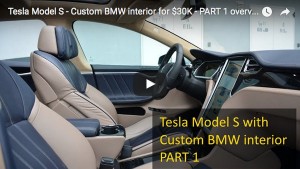 Tesla Model S mit BMW Interior aus Russland