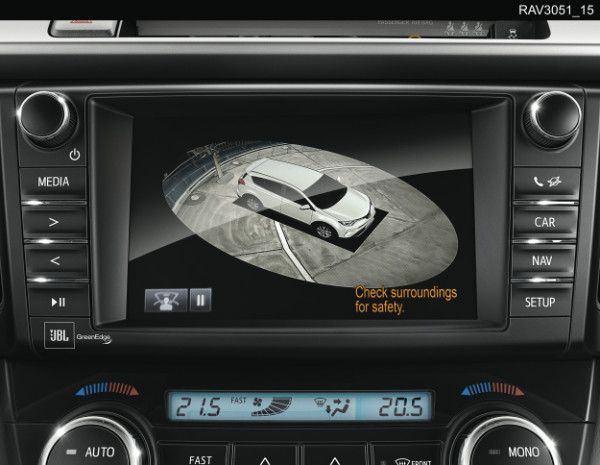 Toyota RAV4 Hybrid - 360-Grad-Kamerasystem