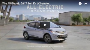 Offizieller Trailer zum Chevrolet Bolt Elektroauto