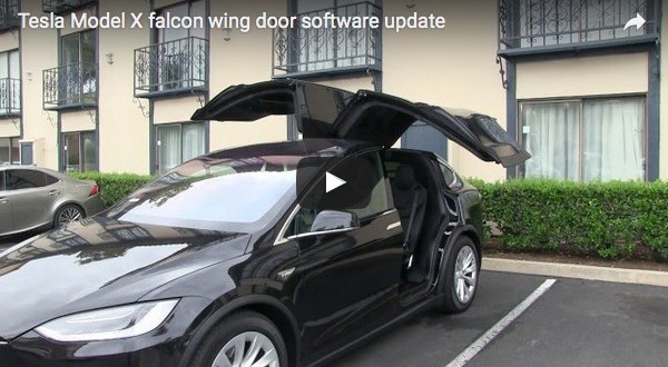 Tesla Model X: Zubehör soll Falcon Wing-Türen ergänzen