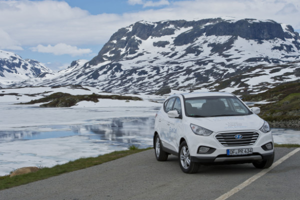 Im Hyundai ix35 Fuel Cell quer durch Europa