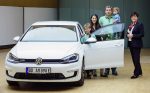 Erster VW e-Golf in Dresden übergeben
