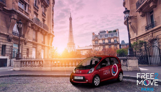 Free2Move - Elektroauto-Carsharing in Paris