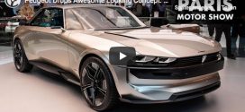 Peugeot E-Legend auf der Paris Motor Show 2018