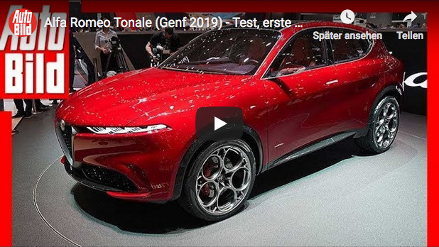 Alfa Romeo Tonale auf dem Genfer Autosalon 2019 (AUTO BILD Video)