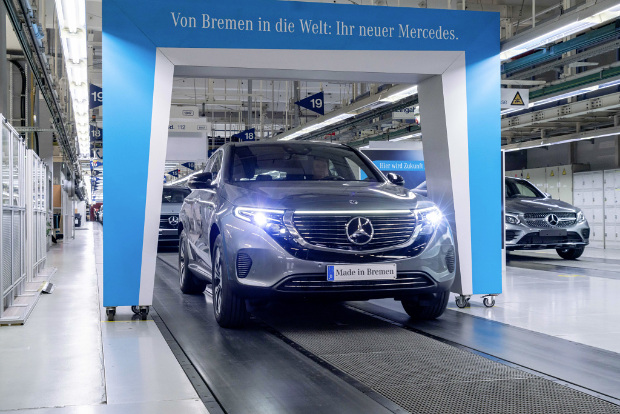 Produktionsstart des neuen Mercedes-Benz EQC