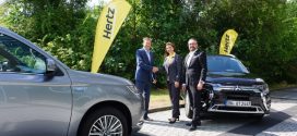 Hertz Deutschland erweitert seine Flotte um 50 Mitsubishi Outlander Plug-in-Hybrid