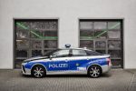 Toyota Mirai Polizeiauto mit Brennstoffzellenantrieb