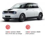 Honda e gewinnt Red Dot Design Awards 2020