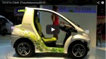 Video: Mini-Elektrofahrzeug auf Basis des Toyota COMS