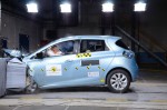 Renault ZOE beim Crashtest
