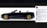 Model S Cabrio auf der Newport Convertible Engineering Facebook-Seite