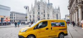 DHL Express in Italien mit 50 elektrischen Nissan e-NV200 unterwegs