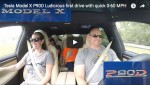 Video: Beschleunigung im Tesla Model X P90D Ludicrous