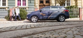 BeeZero Carsharing in München mit Hyundai ix35 Fuel Cell Brennstoffzellenautos