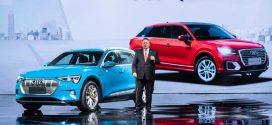 Audi Q2L e-tron – Kompaktes Elektro-SUV feiert Weltpremiere auf der Auto Shanghai 2019